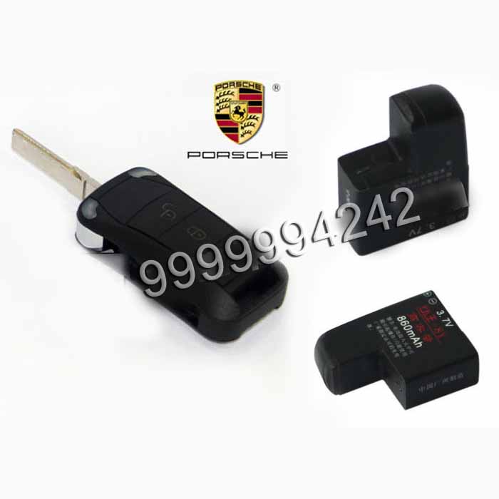 Remote Infrared Gambling Cheating Devices Black Toyota Car Key Lithium Battery