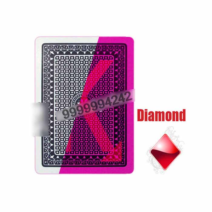 Magic Show Plastic Invisible Playing Cards Four Index Face For Entertainment