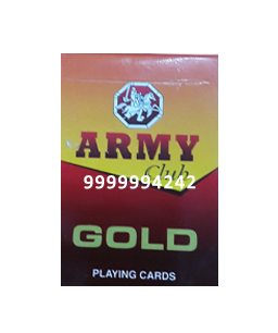 ARMY GOLD CHEATING PLAYING CARDS