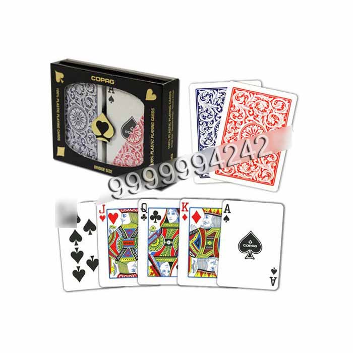 Poker Gambling Props Brazil Black Copag Copag Plastic Playing Cards