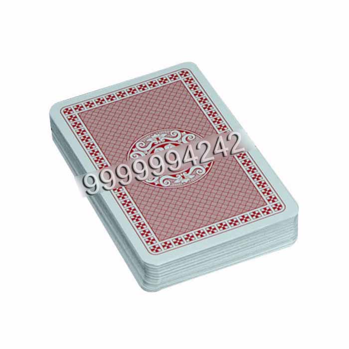 Casino Games Paper Red Narrow Index Piatnik Playing Cards Double Deck
