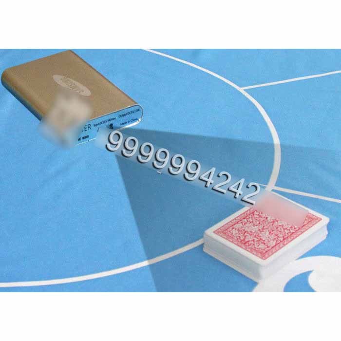 Mobile Power Bank Camera With Three Lens For Poker Scanner To Scan Side Marks Cards