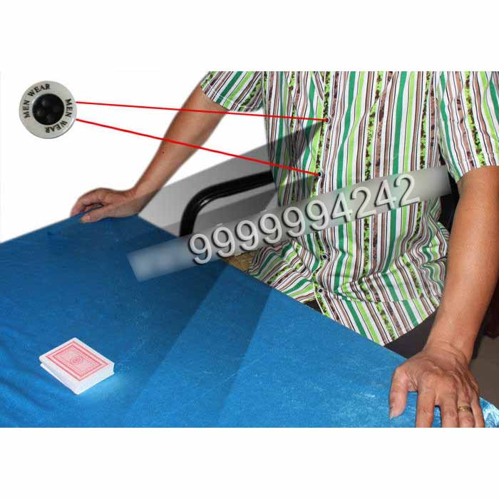 Body Double Button Auto Sensor Camera Poker Cheat Tools For Poker Analyzer